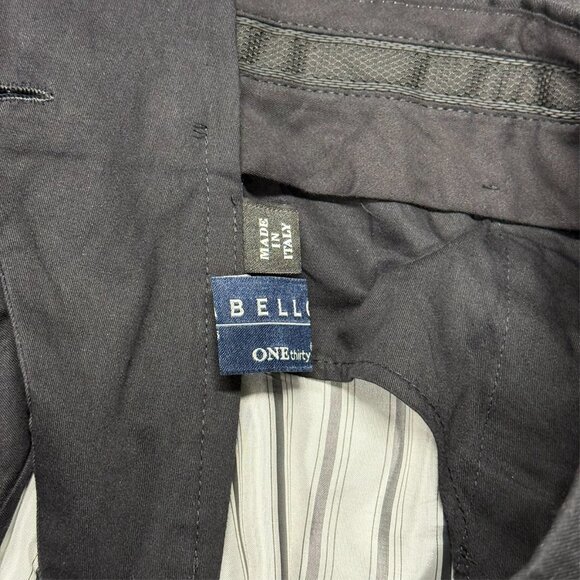 Luigi Bianchi Mantova Su Misura Dress Pants Guabello 130s Wool Trousers 42x30 - Picture 8 of 14